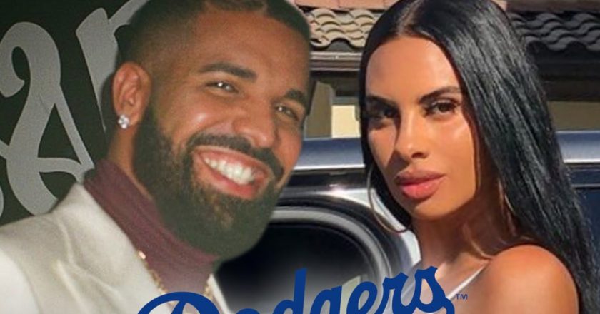 Drake Has Date Night At Empty Dodger Stadium With Johanna Leia – TMZ