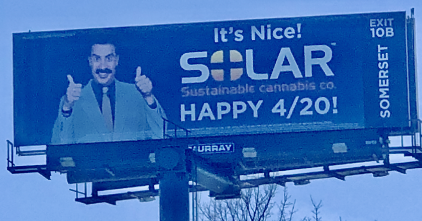 Borat star Sacha Baron Cohen sues Massachusetts cannabis dispensary over unauthorized billboard – WCVB Boston