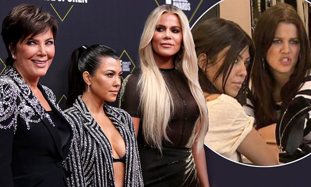 Khloe Kardashian suggests mum Kris Jenner misled her and Kourtney about filming for KUWTK – Daily Mail