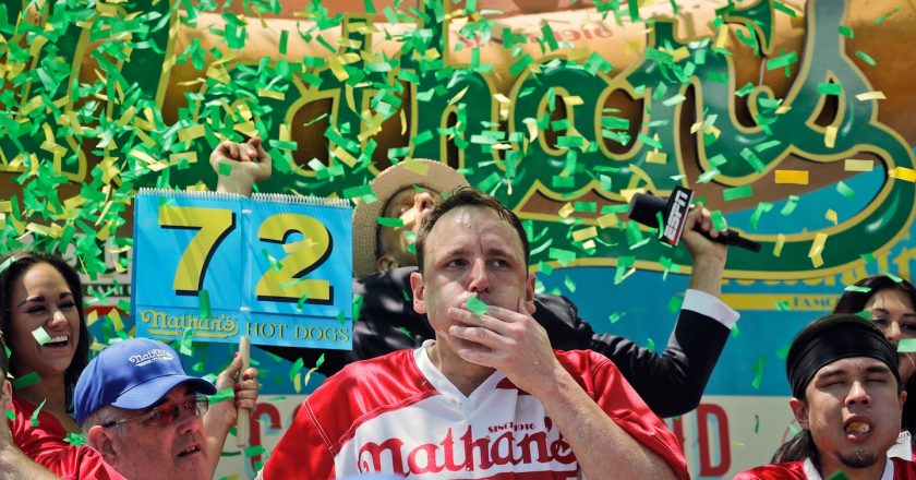 Competitive eater Joey Chestnut may have shorter lifespan because of hot dogs, study says – The Washington Post