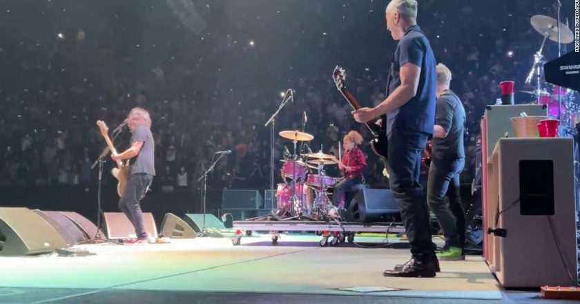 Nandi Bushell, 11-year-old drummer, finally joins Foo Fighters on stage – CNN