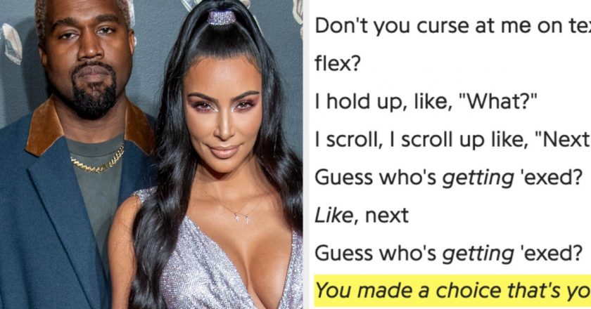 Kanye West Shaded Kim Kardashian For Divorcing Him And Gave Details Of Their Intense Arguments Over Trust Issues, Distance, And “Family Secrets” In Lyrics From His New Album – BuzzFeed News