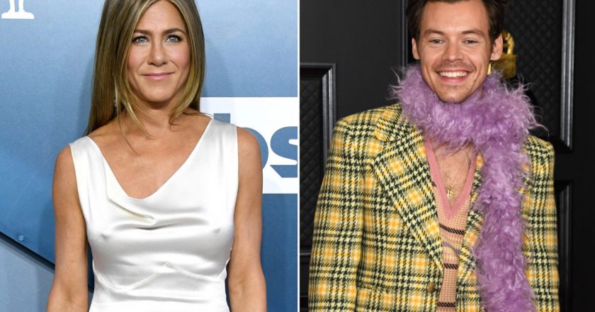 Jennifer Aniston wears same suit as Harry Styles, fans go wild – Page Six