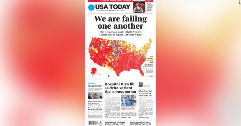 We are failing one another: USA Today front page implores people to pay attention to Covid surge – CNN