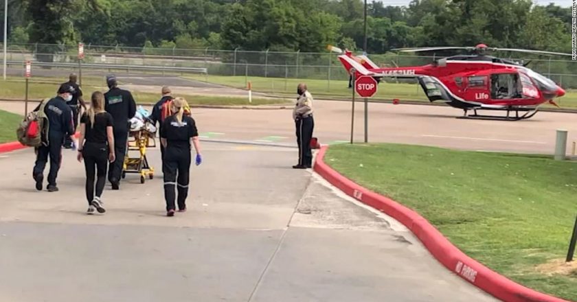 Baby girl with Covid-19 airlifted 150 miles because of Houston hospital bed shortage – CNN