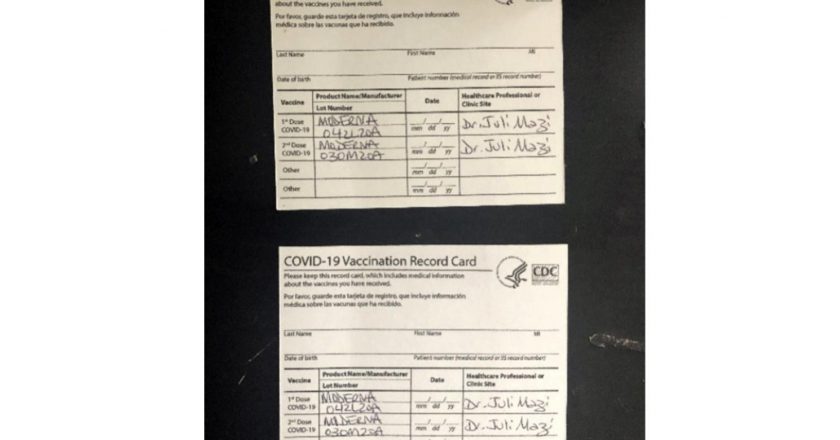 Fake COVID-19 vaccination cards worry college officials – Associated Press