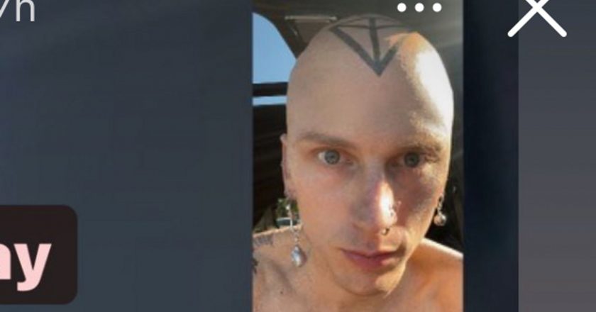 Machine Gun Kelly Apparently Shaved His Head And Is Sporting A Massive Head Tattoo – HuffPost