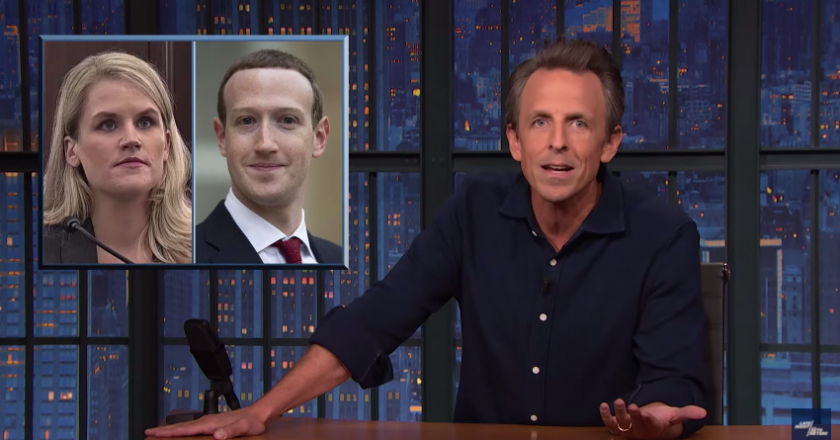 Seth Meyers Breaks Down Facebooks Very Bad Week – The New York Times