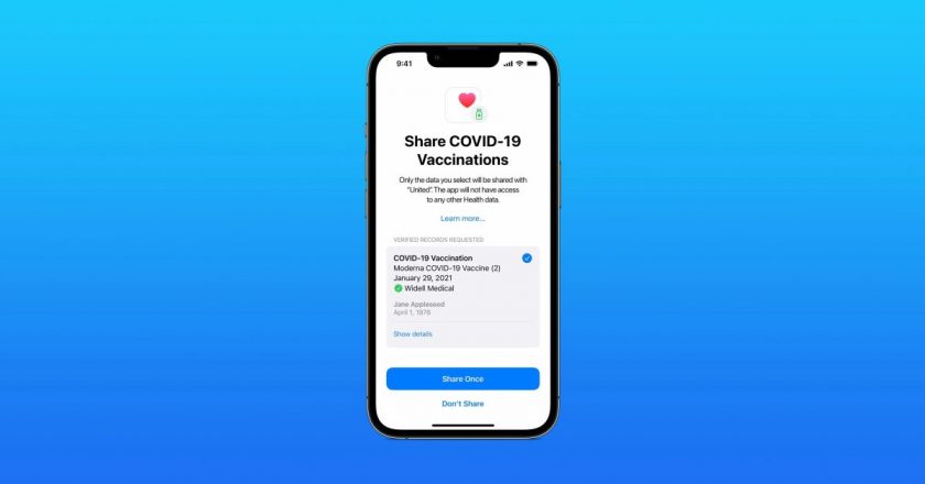 United Airlines announces Apple Health integration for verifiable COVID-19 vaccination records – 9to5Mac