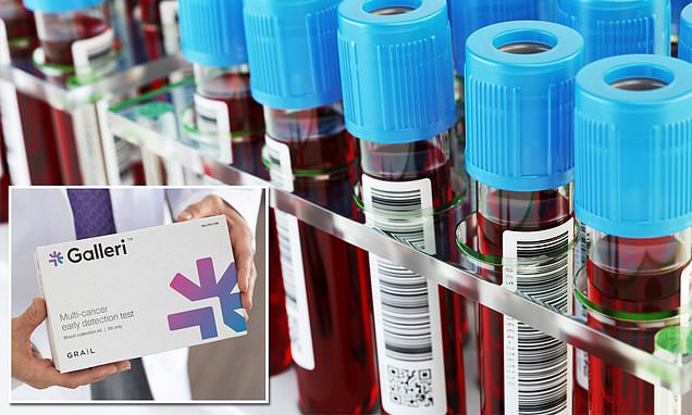 Game-changer blood test that can detect 50 different types of cancer set to roll out in the US – Daily Mail