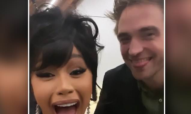 Cardi Bs jaw drops over meeting Twilight heartthrob Robert Pattinson: I felt like a teen! – Daily Mail