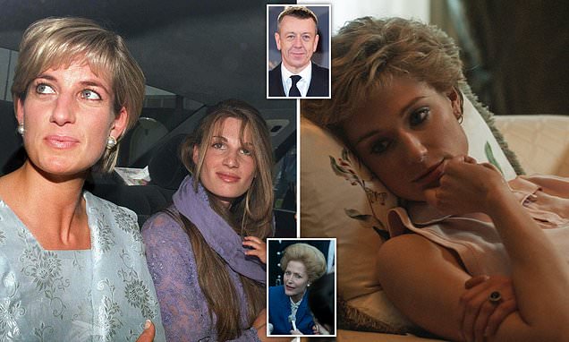 Princess Dianas friend Jemima Khan withdraws support for The Crown over disrespectful script – Daily Mail