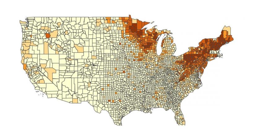 Scientists Made a Map of the Nasty Diseases Ticks Can Give You – Gizmodo