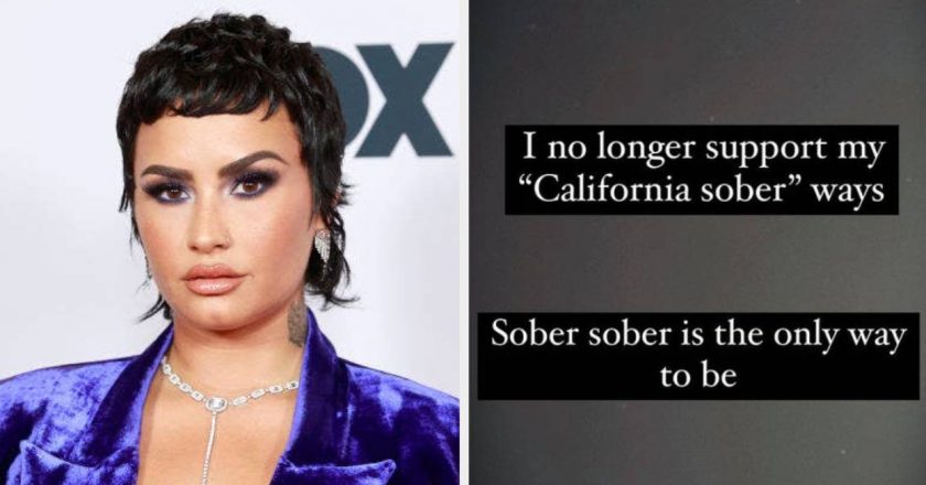 Demi Lovato Said They Are No Longer “California Sober” And Will Now Be Fully Sober – BuzzFeed