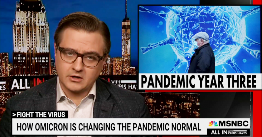 Why Chris Hayes claims Omicron is one of the weirdest moments of the pandemic – Yahoo Entertainment