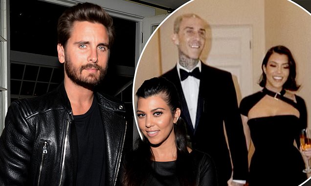 Scott Disick is still so upset over ex Kourtney Kardashians engagement to Travis Barker – Daily Mail