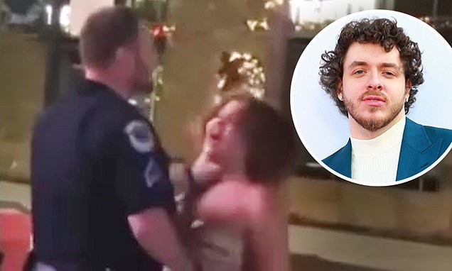 Jack Harlow calls for Atlanta police officer to be FIRED for putting his hand on neck of female fan – Daily Mail