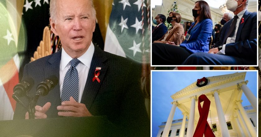 Biden scorns Trump, Bush on World AIDS Day despite GOP presidents efforts – New York Post