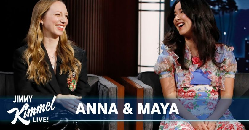 Maya Erskine & Anna Konkle on Using Embarrassing Stories from Their Lives for PEN15 – Jimmy Kimmel Live