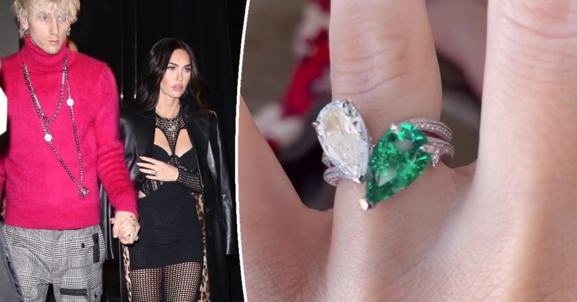 Megan Foxs engagement ring has thorns and hurts to remove – Page Six