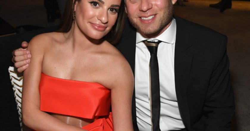 Lea Michele Reveals Son Evers Face In Heartwarming Photo With Husband Zandy Reich – E! NEWS