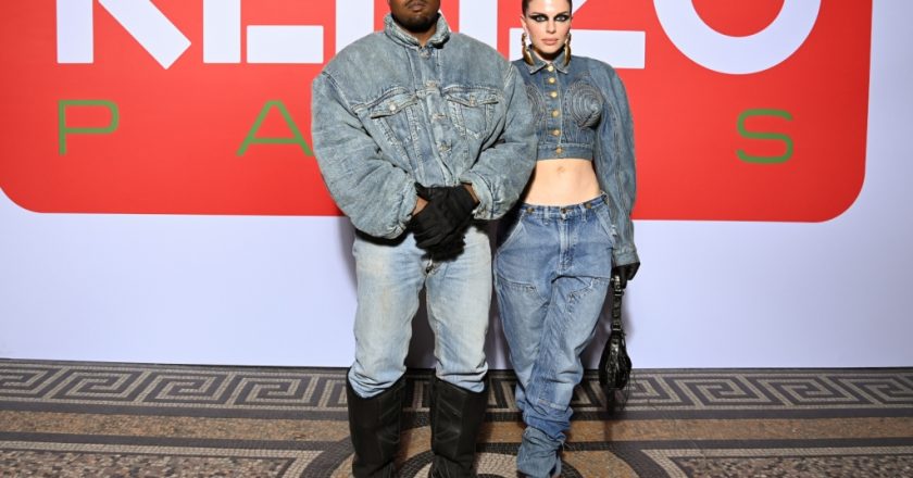 Kanye West & Julia Fox Make Red Carpet Debut in Matching Denim – Billboard