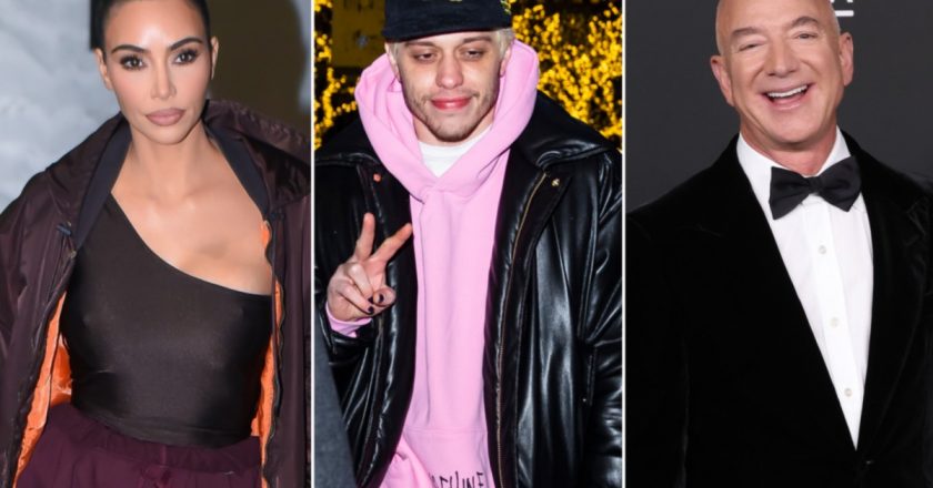 Pete Davidson and Kim Kardashian do dinner with Jeff Bezos: report – Page Six