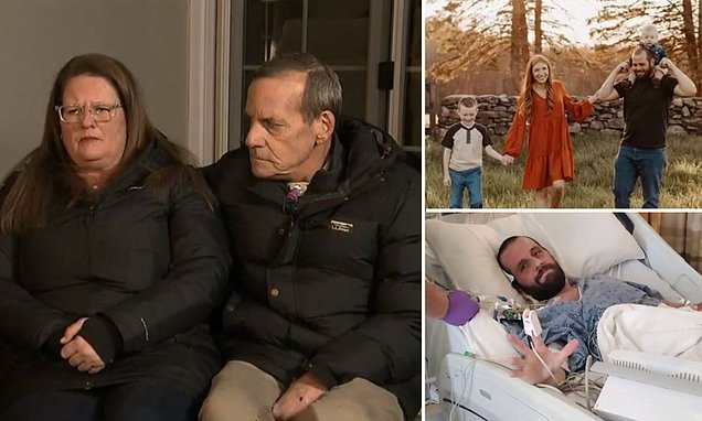 Father of two, 31, refused heart transplant because he isnt vaxxed for COVID has heart pump fitted – Daily Mail