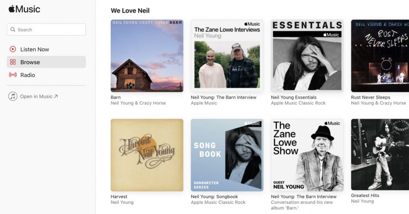 Apple Music claims it’s ‘home of Neil Young’ after Spotify loses legendary songwriter – The Verge