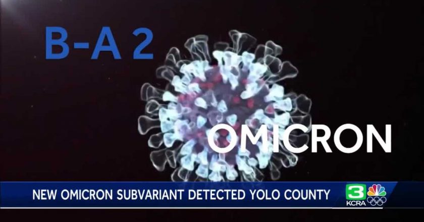 Contagious COVID-19 subvariant of omicron found in Yolo County – KCRA Sacramento