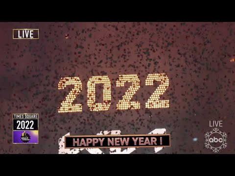 The 2022 New Years Countdown from New York City – ABC