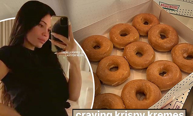 Kylie Jenner wakes up to dozens of Krispy Kreme donuts from Kris Jenner after was craving them – Daily Mail