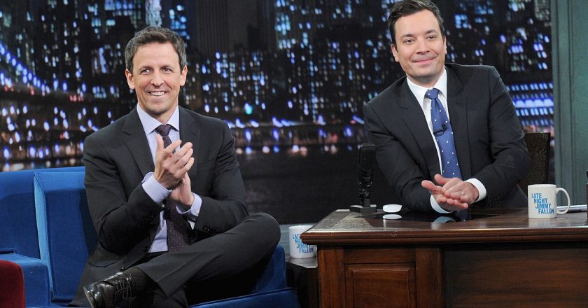 Late-night hosts Jimmy Fallon and Seth Meyers test positive for COVID-19 – NPR