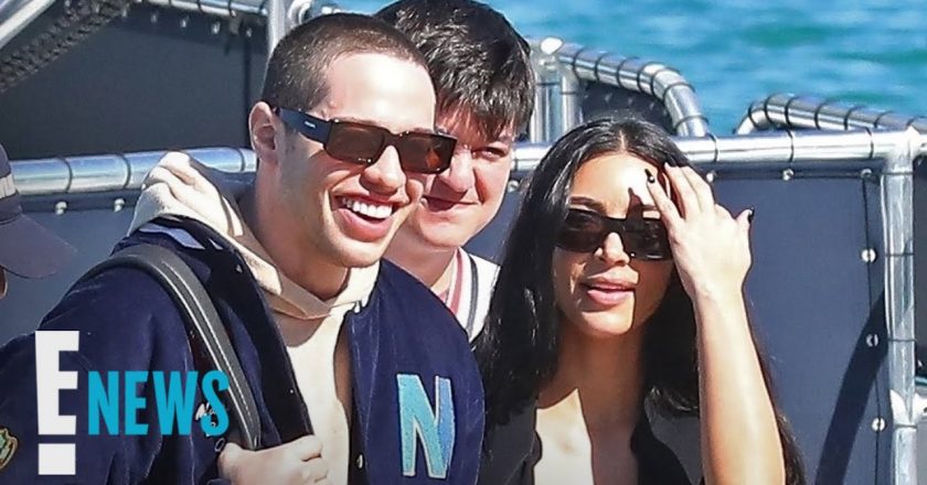 Kim Kardashian & Pete Davidson ALL SMILES in the Bahamas – E! News