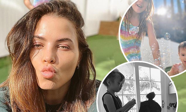 Jenna Dewan shares never-before-seen snaps of her daughter Everly and son Callum – Daily Mail