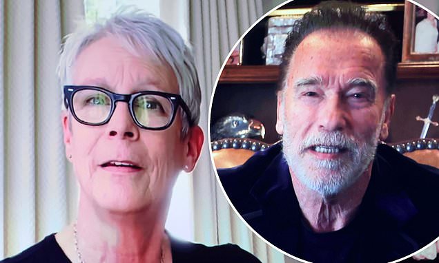 Golden Globes 2022: Jamie Lee Curtis and Arnold Schwarzenegger are only stars to appear – Daily Mail