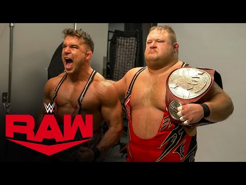 Otis & Chad Gable revel in becoming Raw Tag Team Champions: Raw Exclusive, Jan. 10, 2022 – WWE