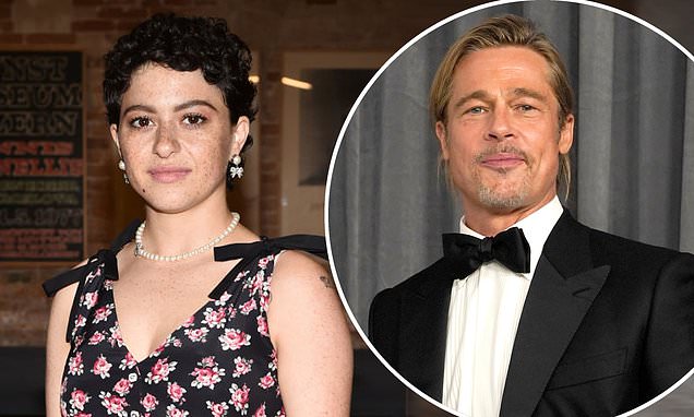 Alia Shawkat reveals Brad Pitts reaction when she told him they were rumoured to be dating – Daily Mail