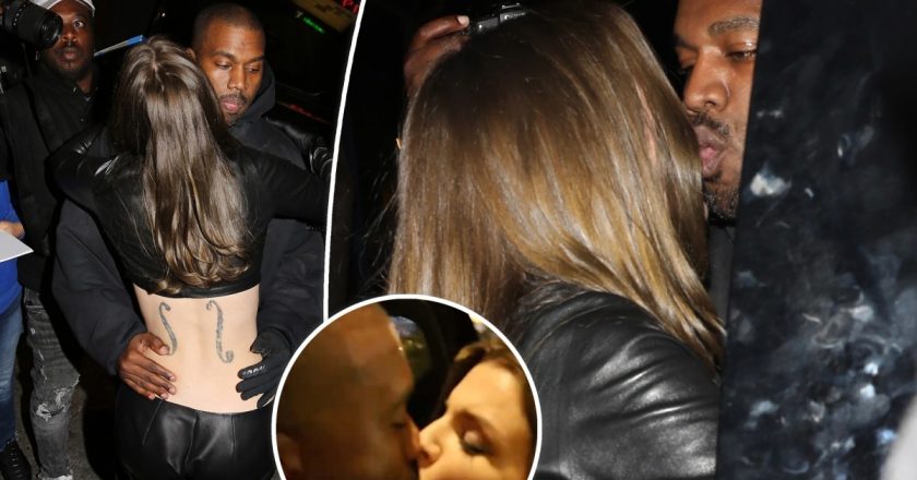 Kanye West and Julia Fox passionately kiss, hold hands – Page Six