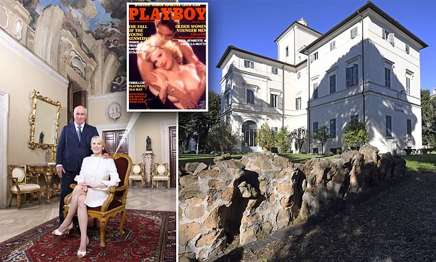 Texas-born Italian princess will be kicked out of Rome villa when it goes up for auction next week – Daily Mail