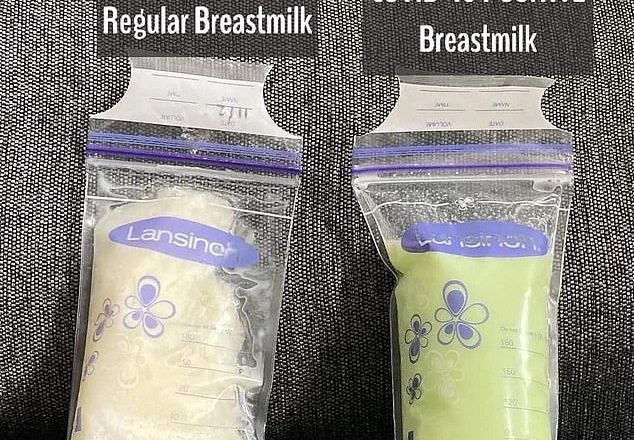 Mum reveals her breastmilk went GREEN when she got Covid – msnNOW