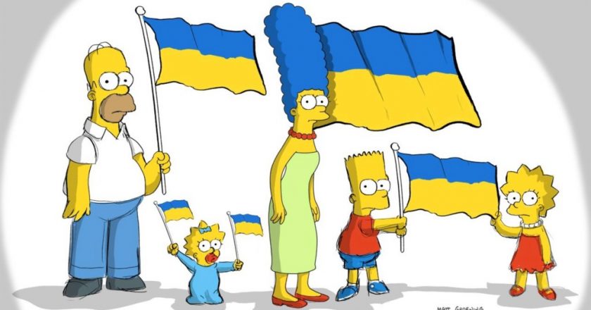 The Simpsons show solidarity with Ukraine – New York Post