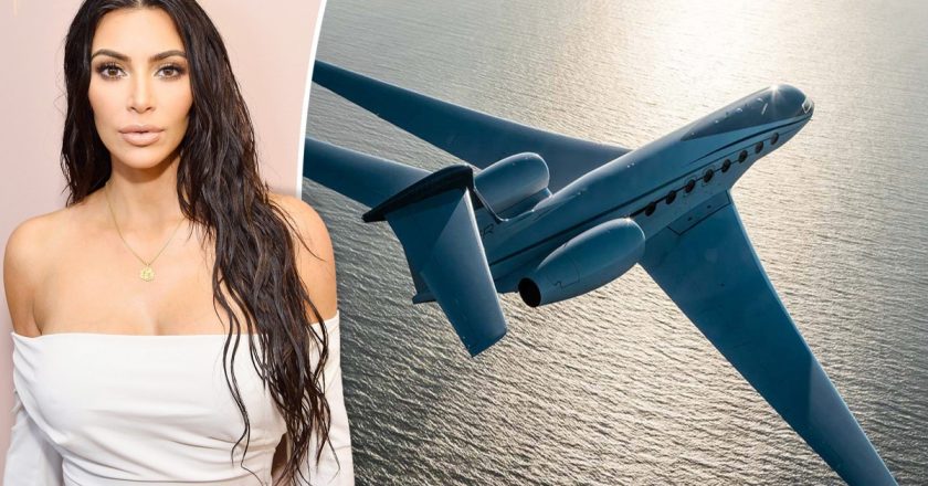 Kim Kardashian takes to the skies — in her new $95 million private jet – Page Six