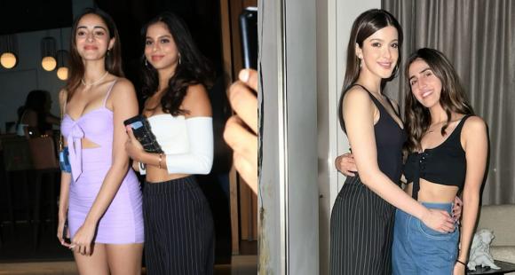 Not just Ananya Panday, Suhana Khan also raided Shanaya Kapoors wardrobe for their Saturday night out – PINKVILLA