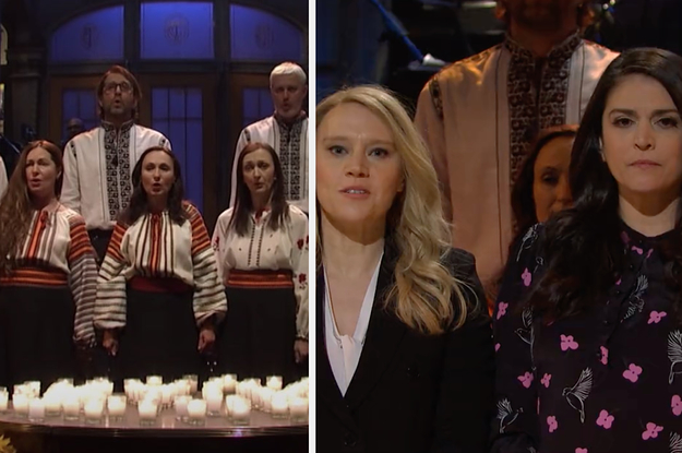 “SNL” Paid Tribute To The Ukrainian People With A Poignant Cold Open – BuzzFeed News