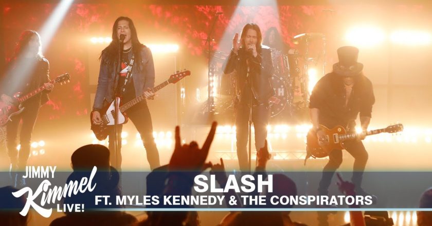 Slash (feat. Myles Kennedy & The Conspirators) – The River Is Rising – Jimmy Kimmel Live