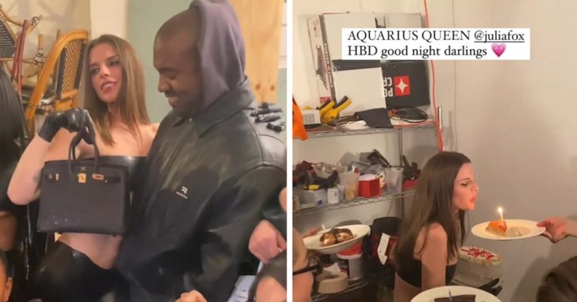 Kanye West Gifts Julia Fox, Friends Baby Birkins for Her Birthday – TMZ