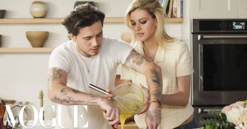 Brooklyn Beckham & Nicola Peltz Make Valentines Dinner | Vogue – Vogue