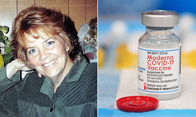 Kansas woman, 68, died from allergic reaction to Moderna vaccine – Daily Mail