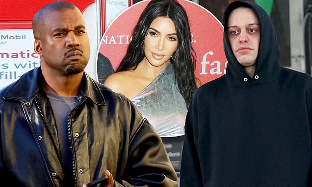 Kanye West takes aim at Kim Kardashians beau Pete Davidson in ominous new track – Daily Mail